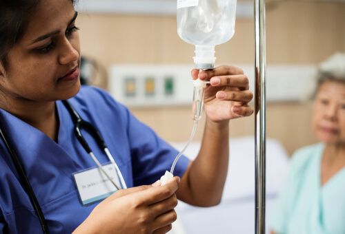 IV Fluid Administration - Nursing services in Patna - iv fluid administration patna - Nursing Sarathi